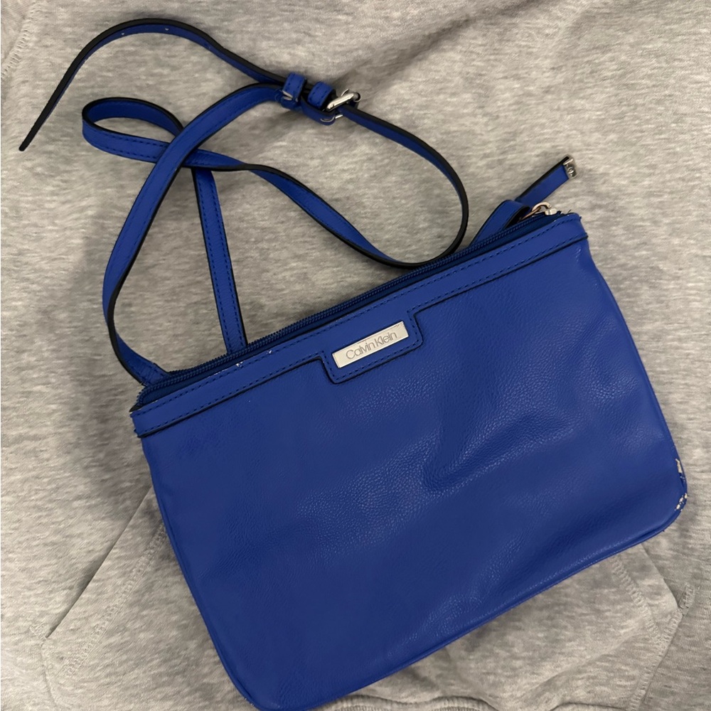 Calvin Klein Vibrant Blue Crossbody Bag